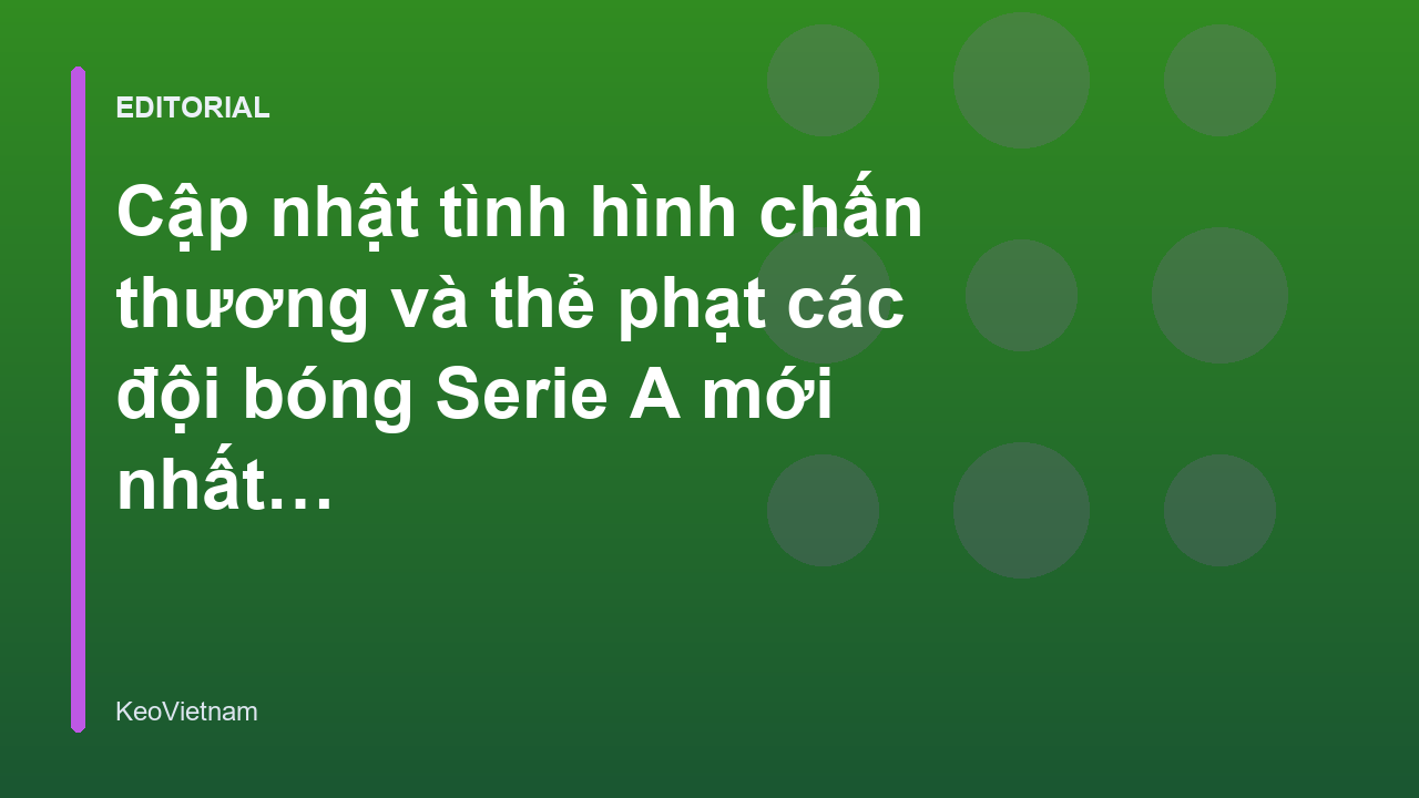 Cầu thủ Serie A trong trận đấu
